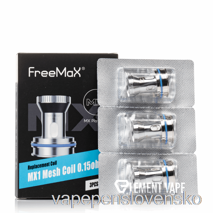 Náhradné Cievky Freemax Mx 0,15 Ohm Mx1 Sieťka Cievok Vape Cigareta